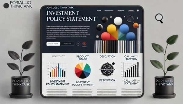 Interactive portfolio visualizer tool displaying asset allocations, growth charts, and performance insights.
